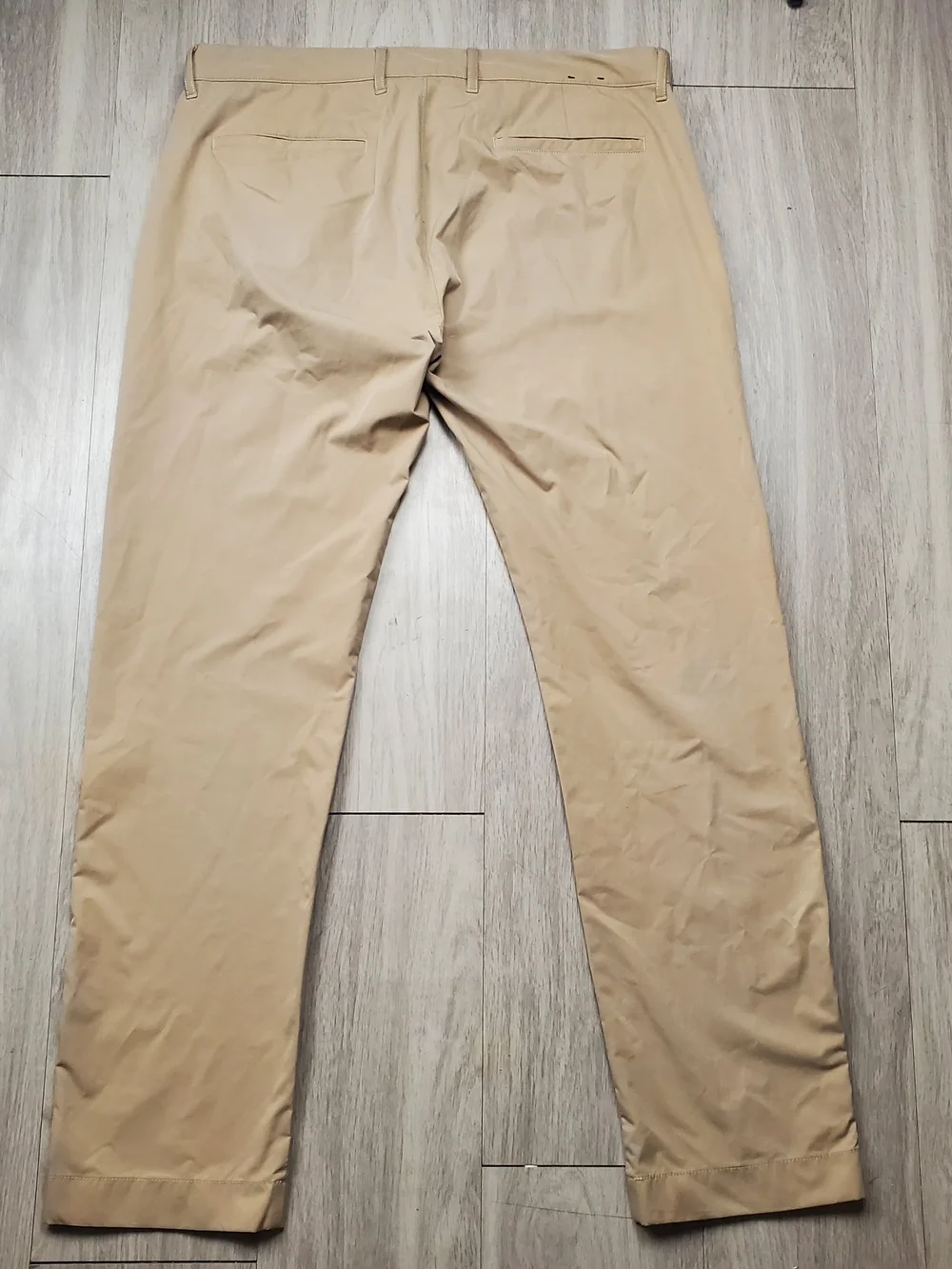 J.Crew Flex Slim Fit Chino Pants Mens 35x32 Khaki Tan Stretch Casual READ